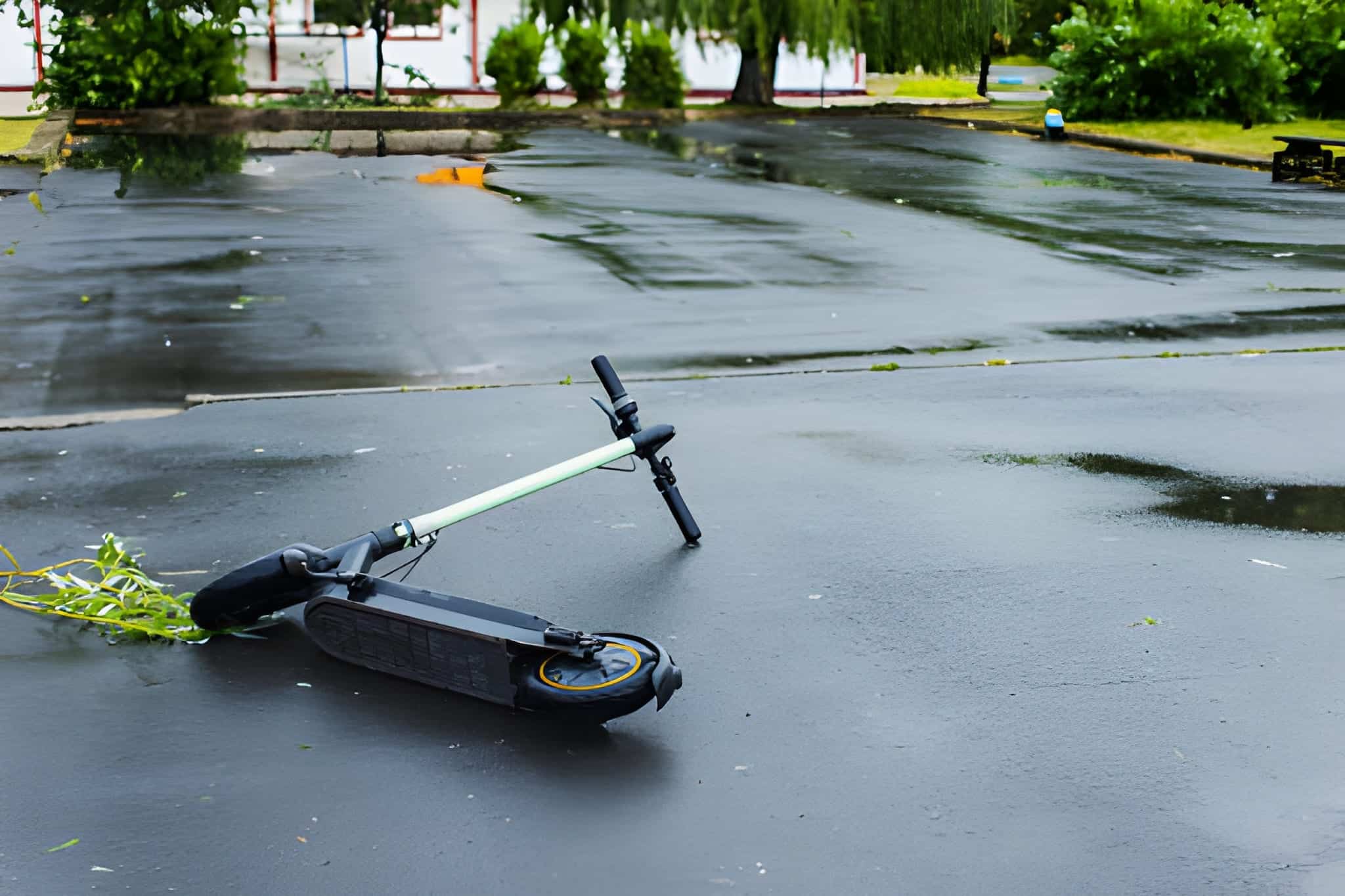 Orchard Park police investigate e-scooter crash at South Buffalo St. intersection