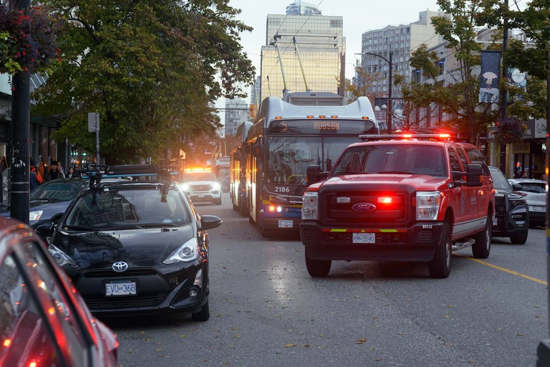 Rochester police at Lyell Avenue rollover after hit-and-run; van driver injured